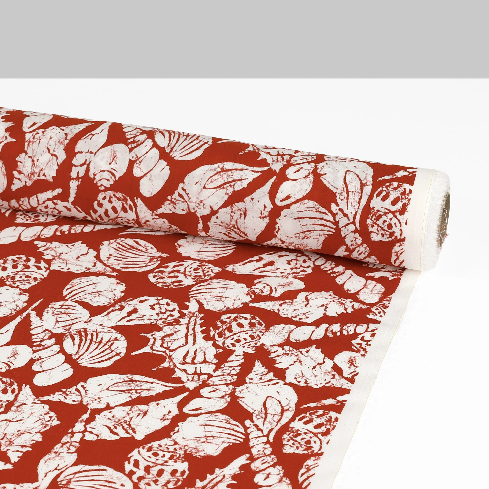 Sea Shell Cotton/Rayon - Terra Rosa - Image 3