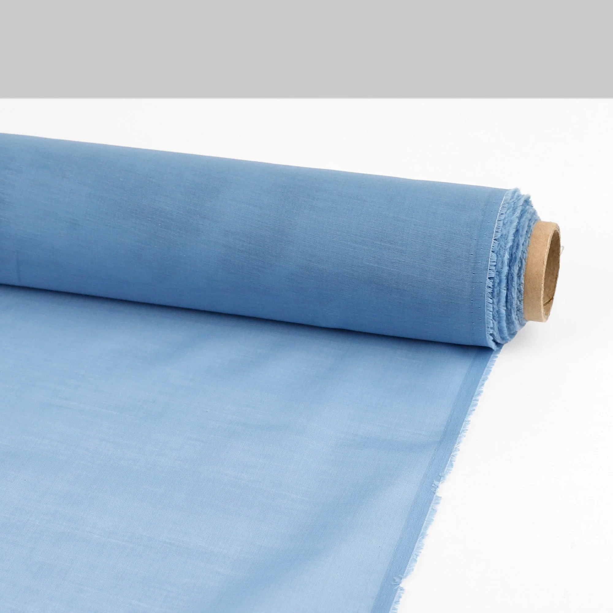 Sheer Cotton/Silk Organdy - Wave - Image 3