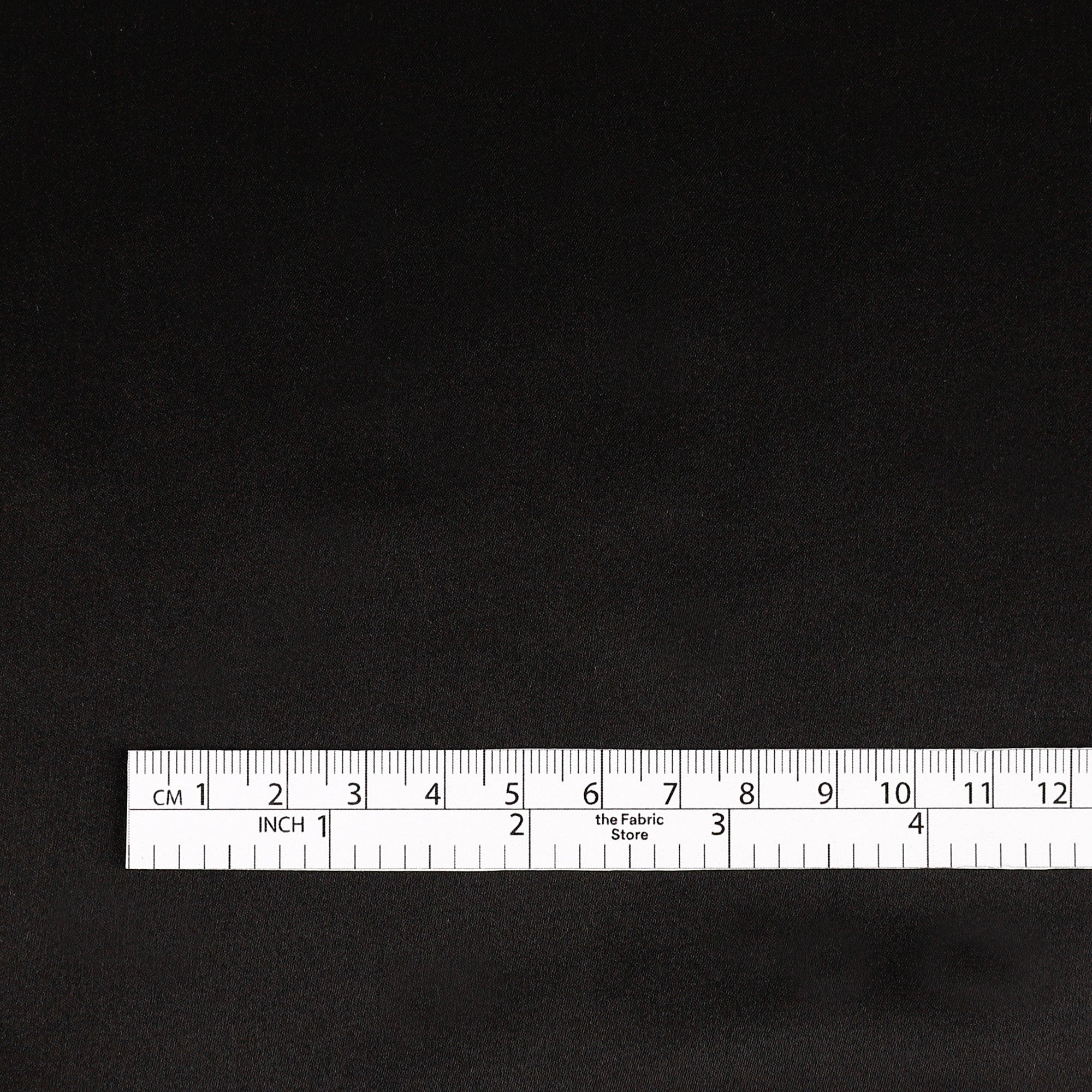 Silk/Cupro Satin - Black - Image 4