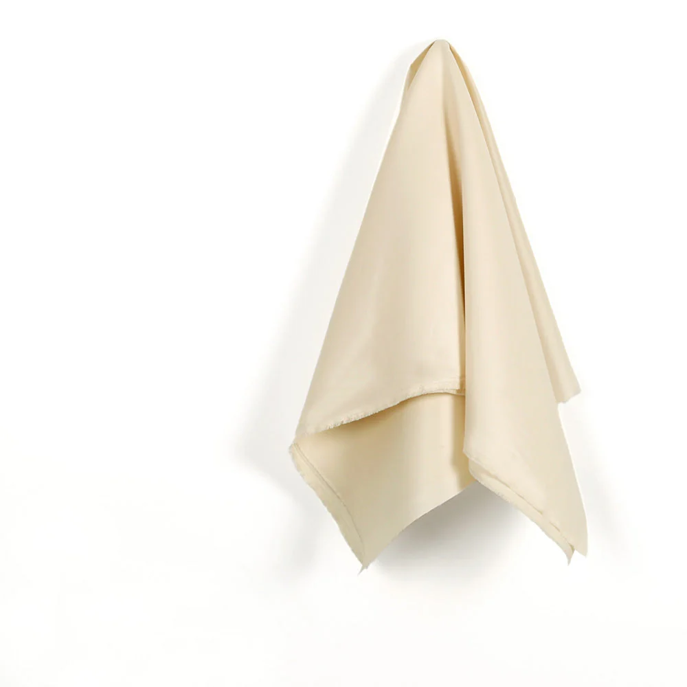 Silk/Wool Suiting - Macadamia - Image 2