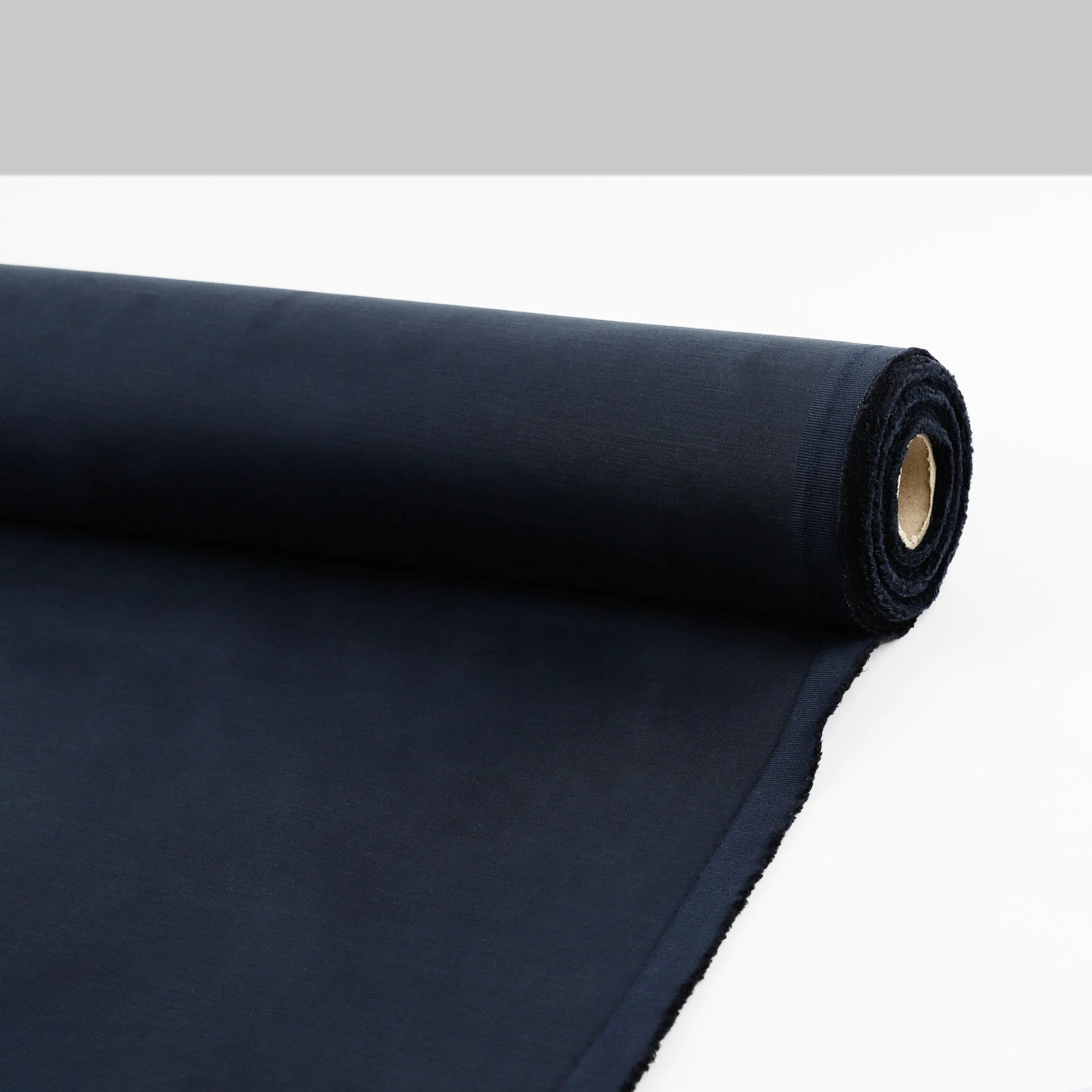 Smooth Stretch Cotton/Lyocell - Washed Navy - Image 3