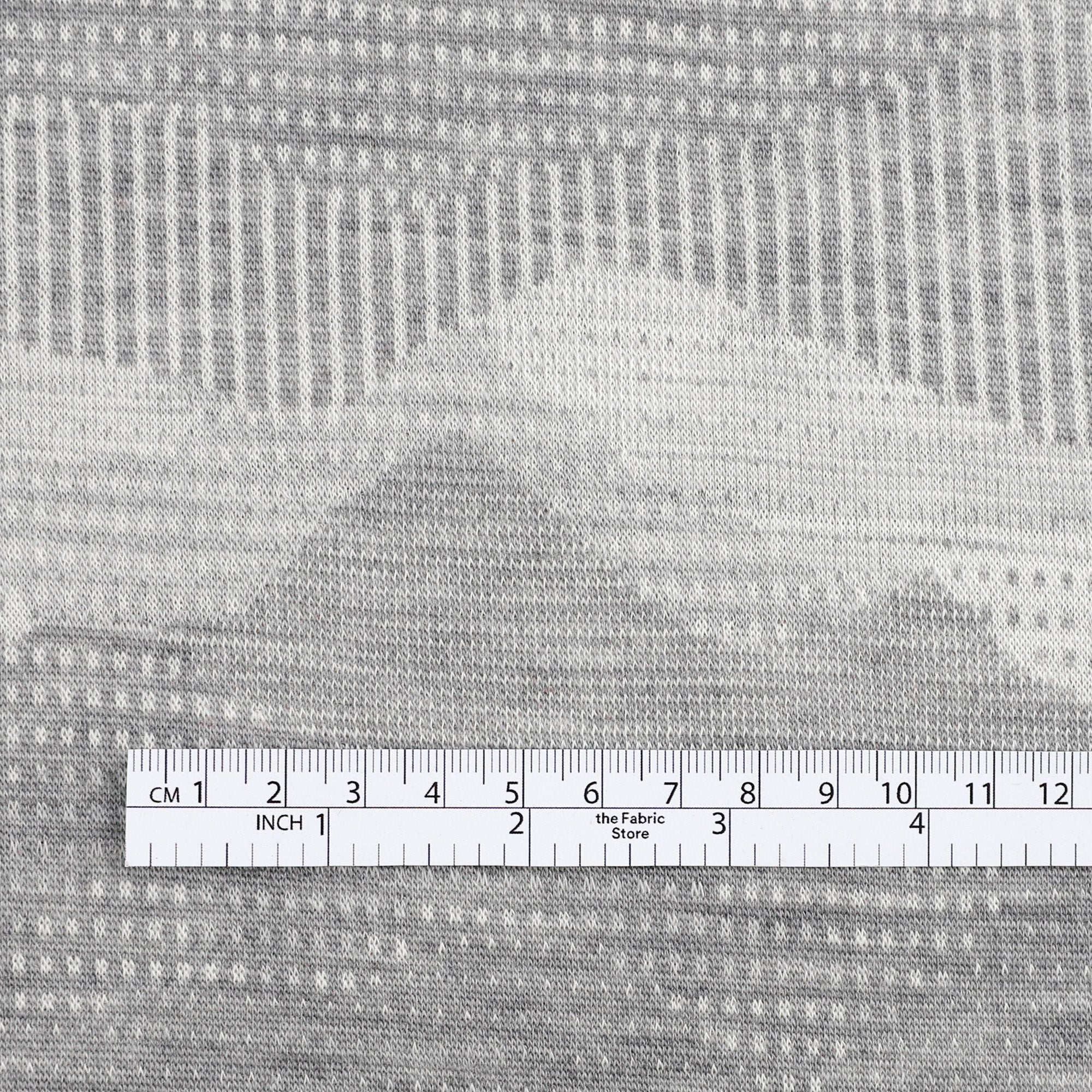 Rolling Hills Merino Jacquard - Fog - Image 4