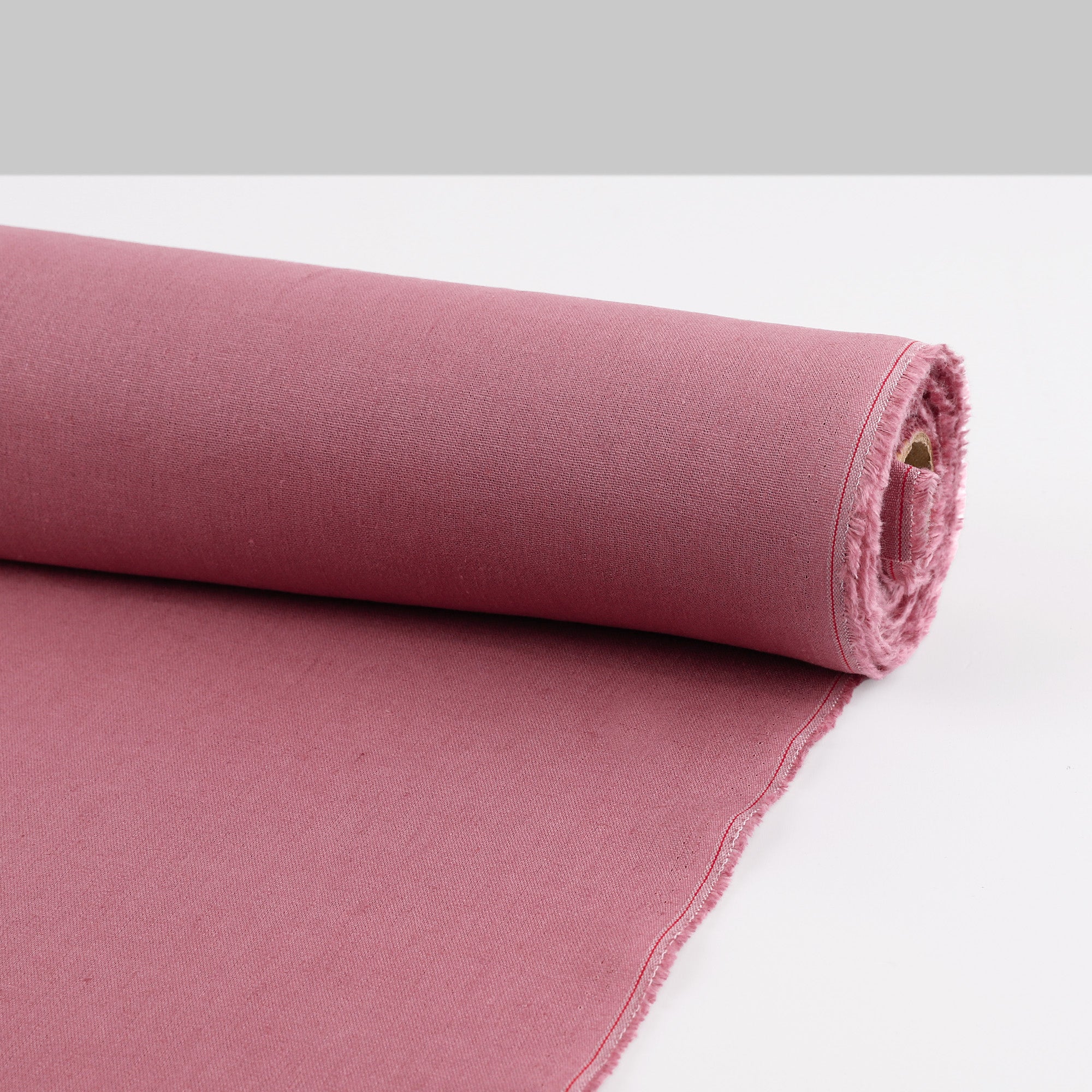 Soft Linen/Rayon - Plum Ice Cream - Image 3