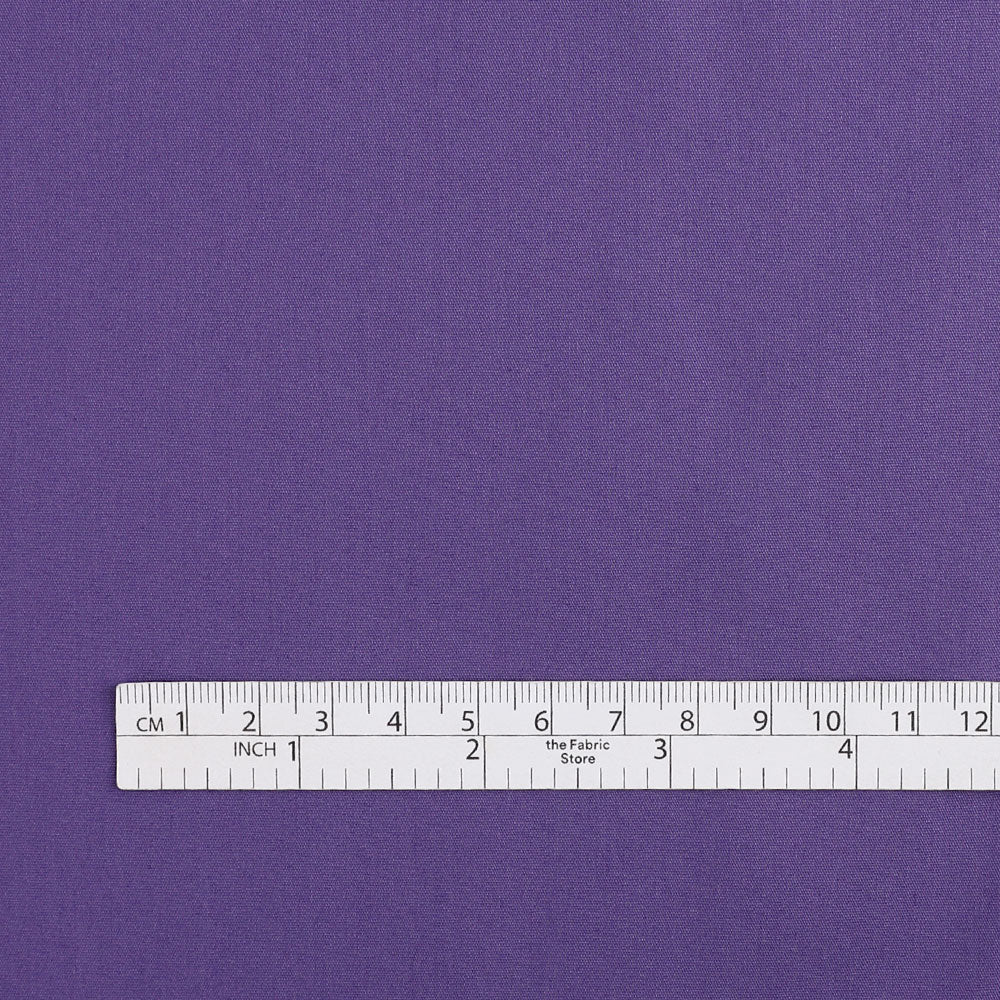 Stretch Cotton/Nylon Poplin - Light Iris - Image 4