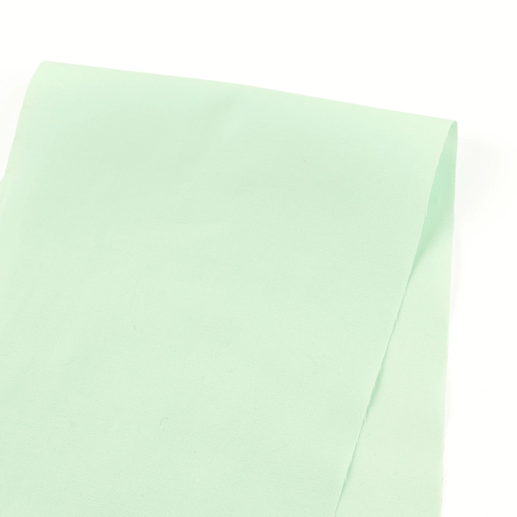 Stretch Cotton Poplin - Mint Ice