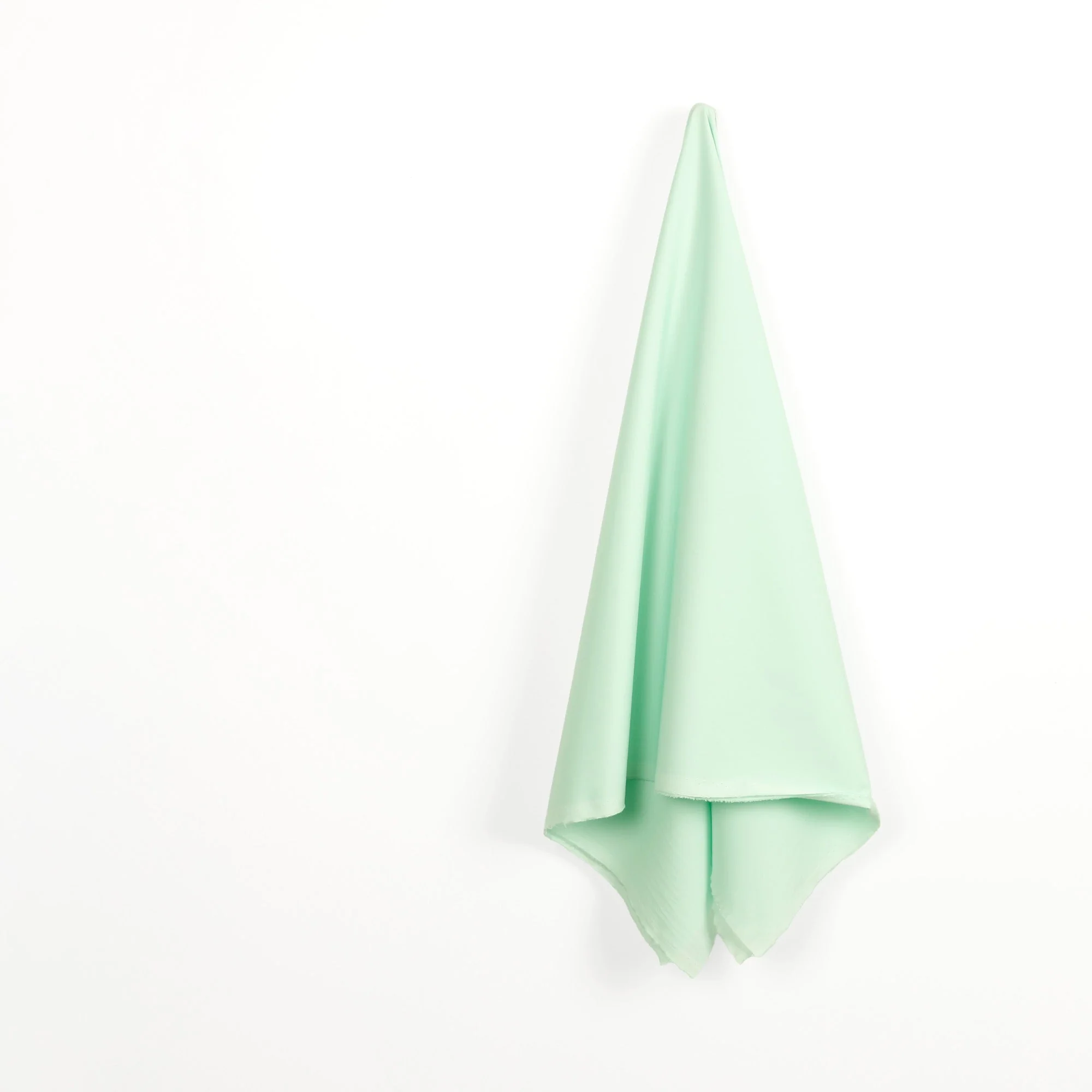 Stretch Cotton Poplin - Mint Ice - Image 2