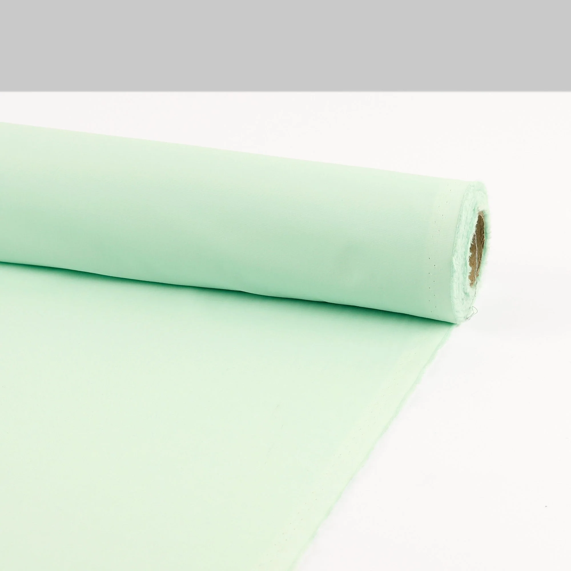 Stretch Cotton Poplin - Mint Ice - Image 3
