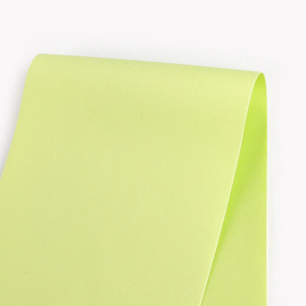 Stretch Cotton Sateen - Bitter Lemon