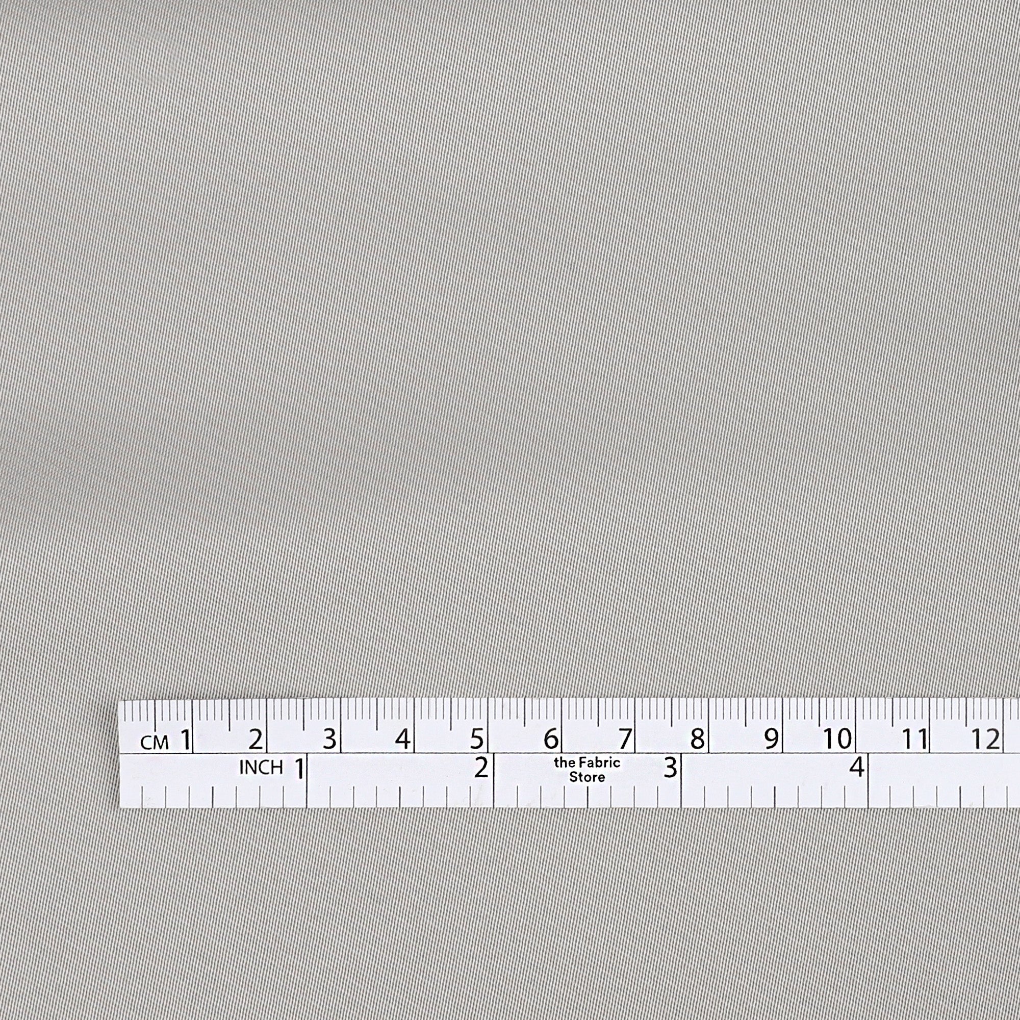 Stretch Cotton/Viscose Sateen - Silver - Image 4
