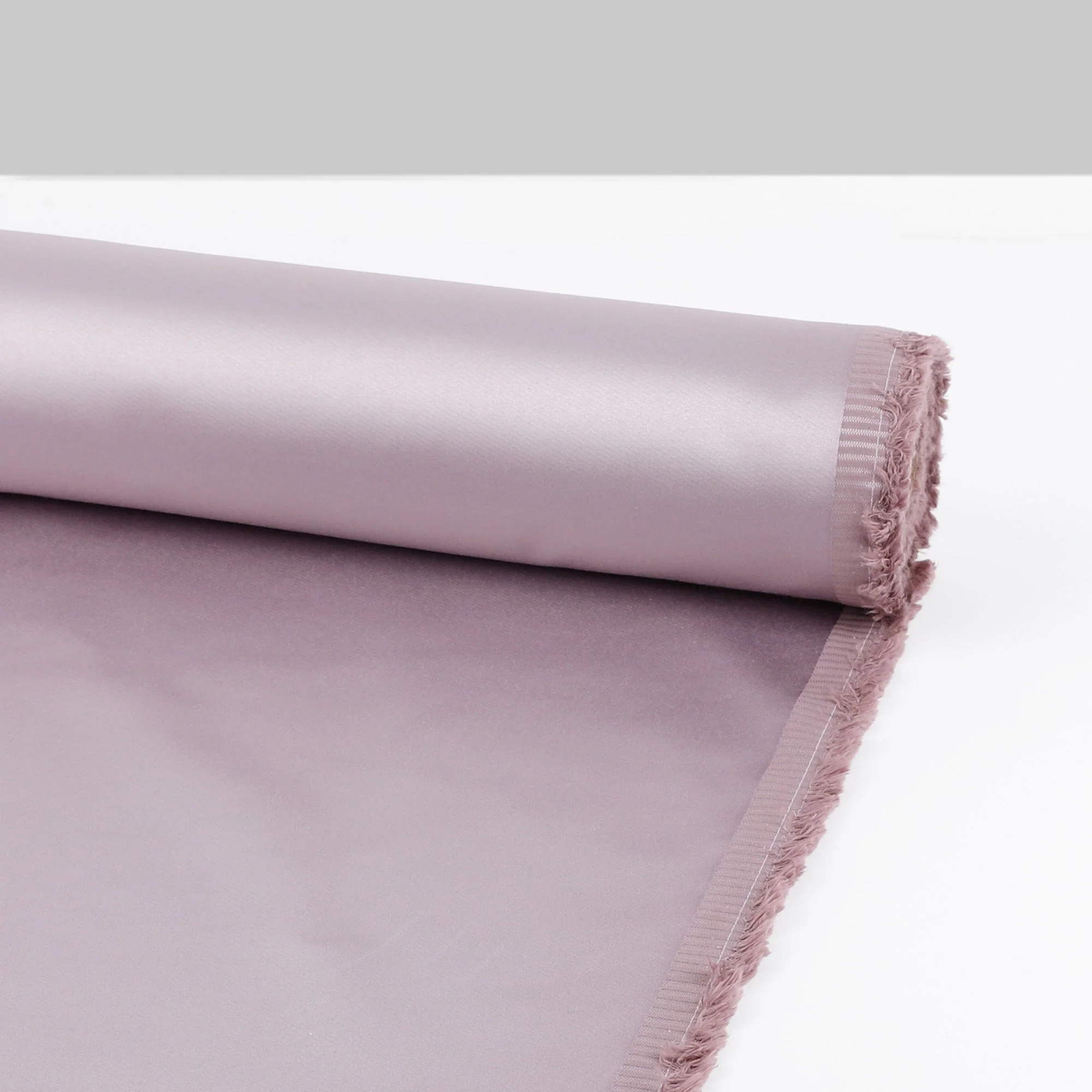 Stretch Cotton/Viscose Sateen - Thistle - Image 3