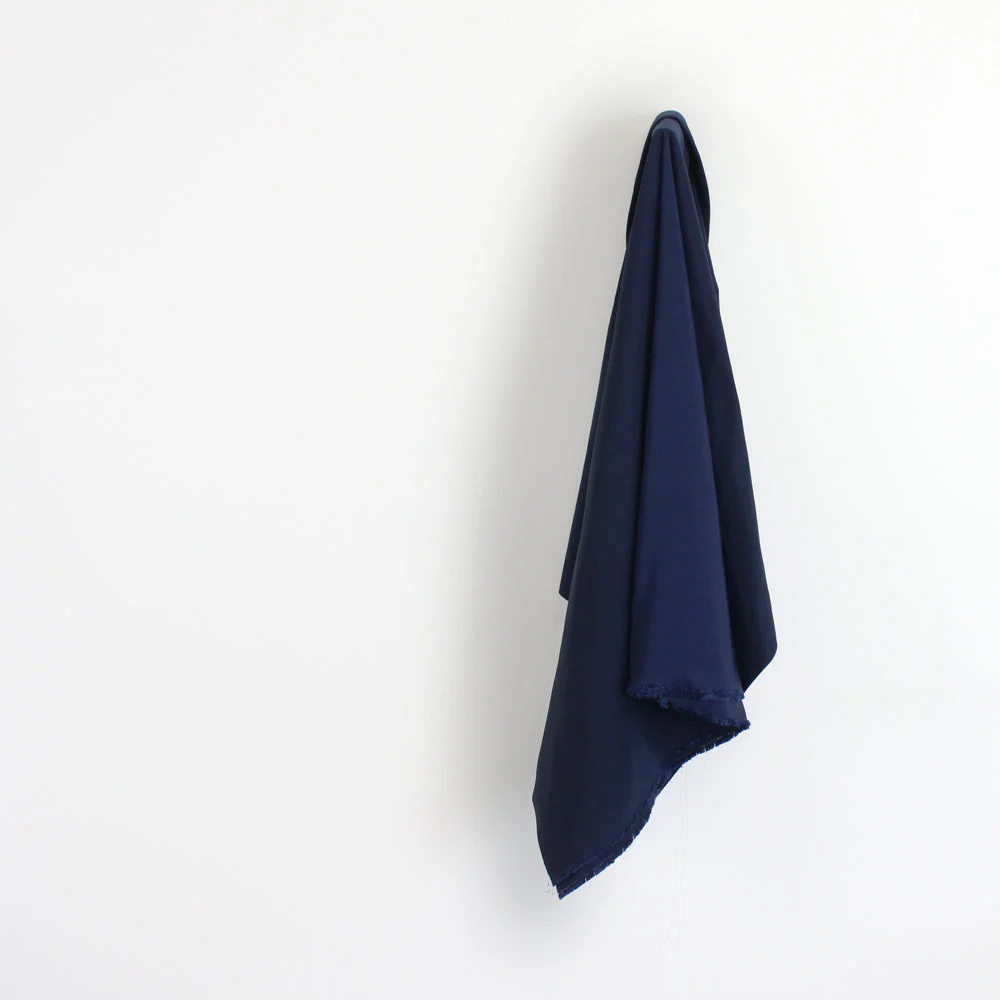 Stretch Ottoman - Navy (remnant) - Image 2
