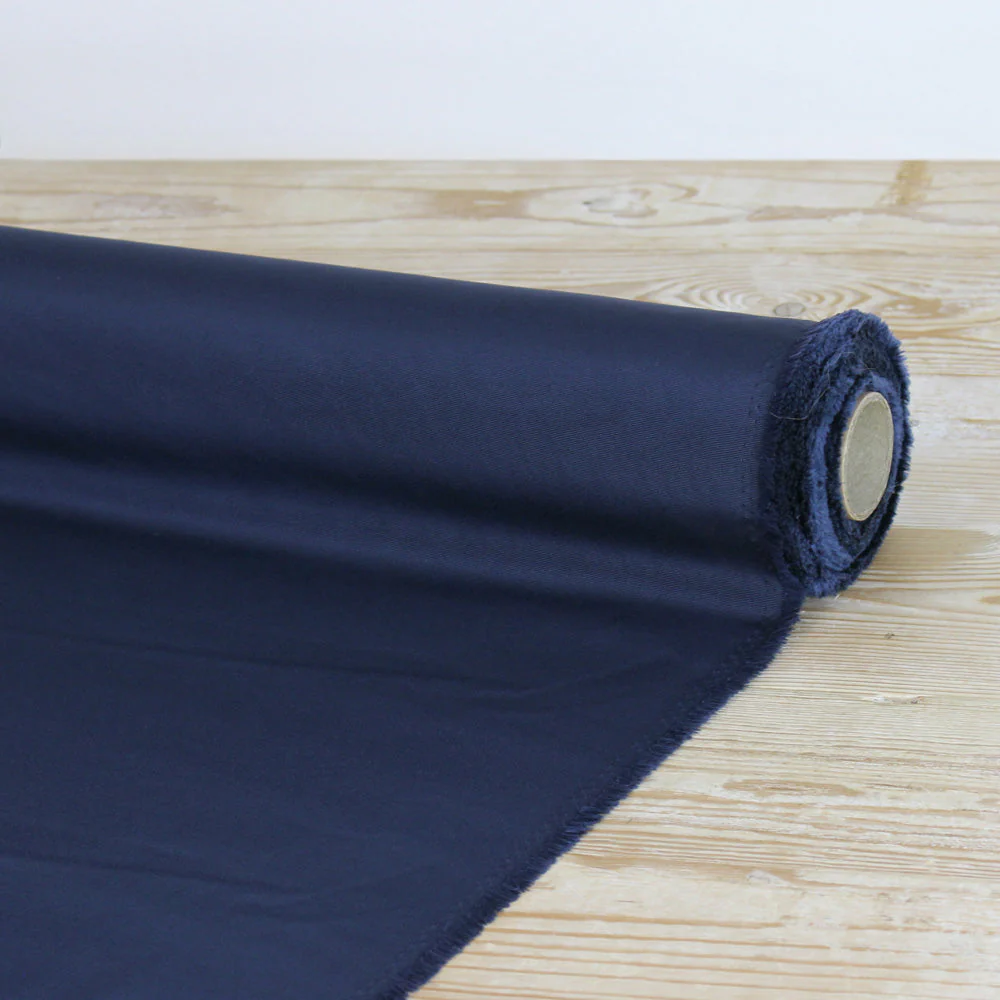 Stretch Ottoman - Navy (remnant) - Image 3