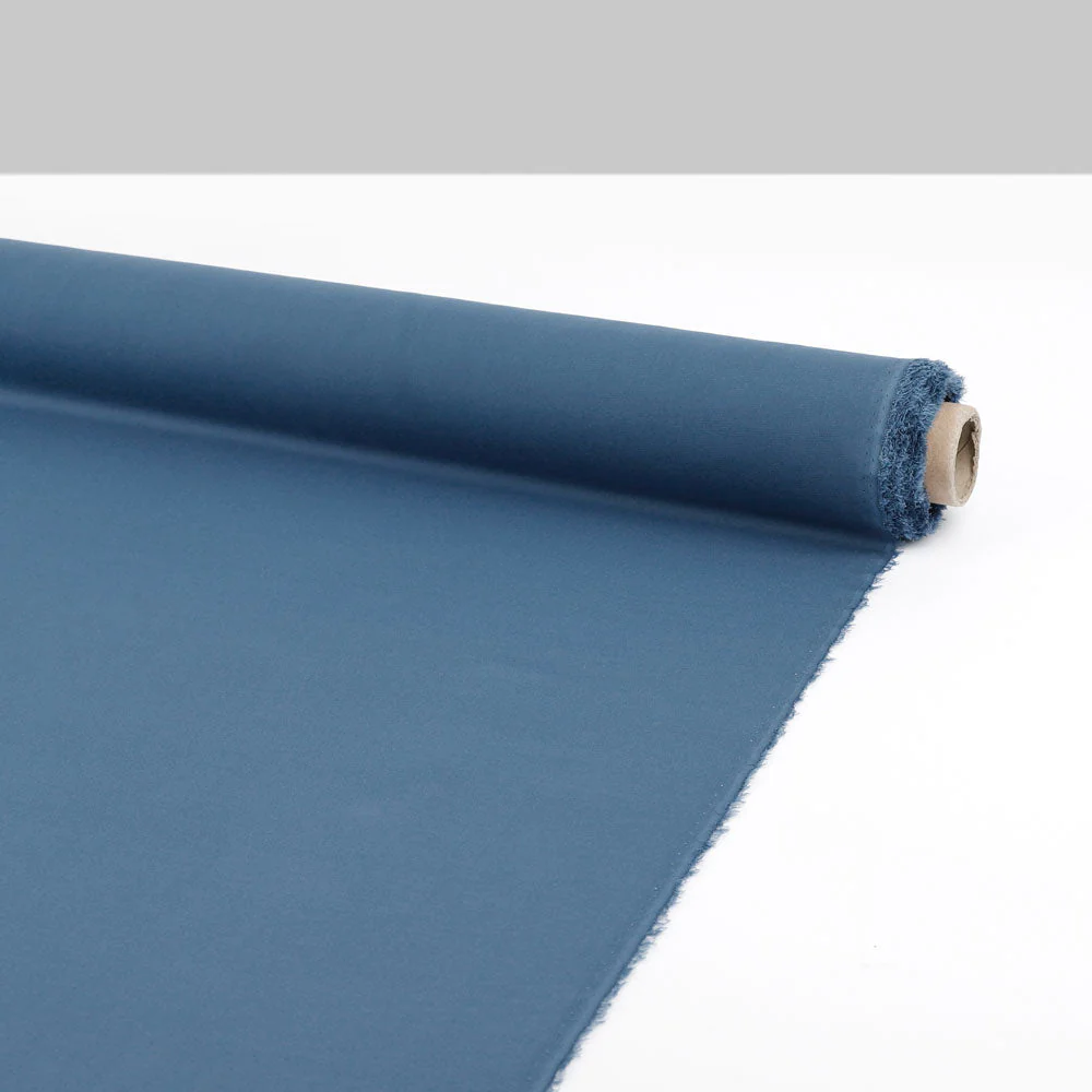 Stretch Silk Georgette - Glaucous - Image 3