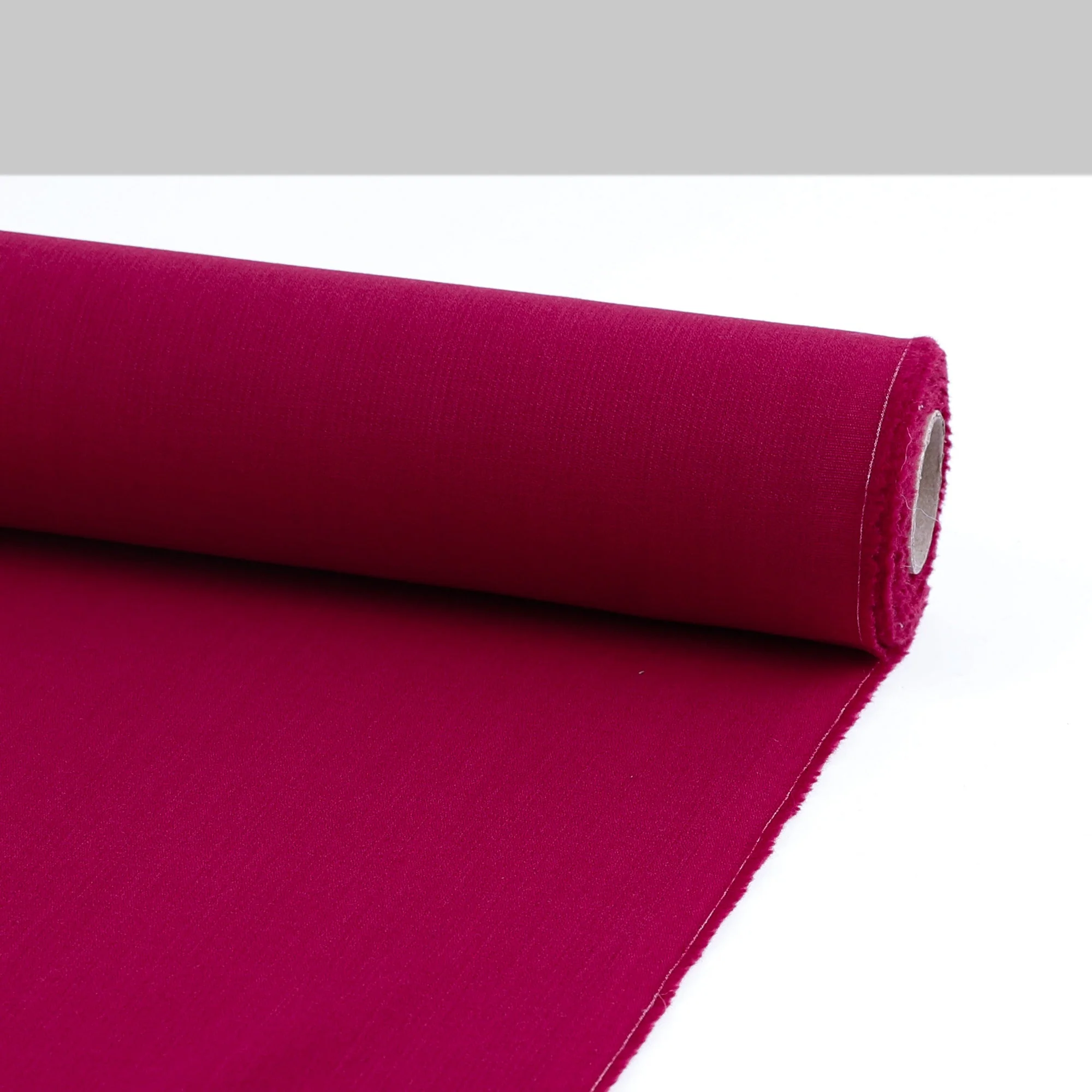 Stretch Wool Suiting - Raspberry - Image 3