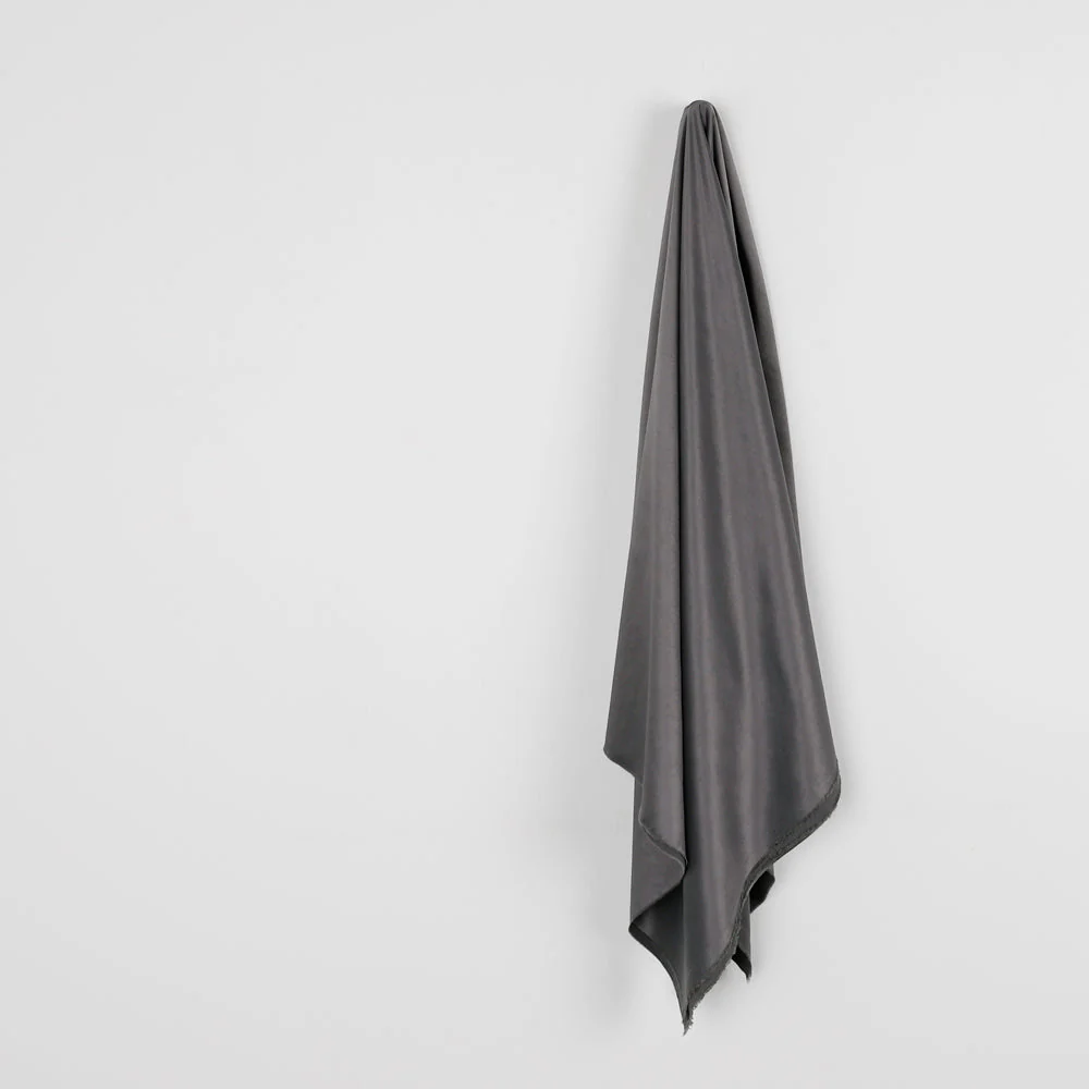 Triacetate/Poly Satin - Iron - Image 2