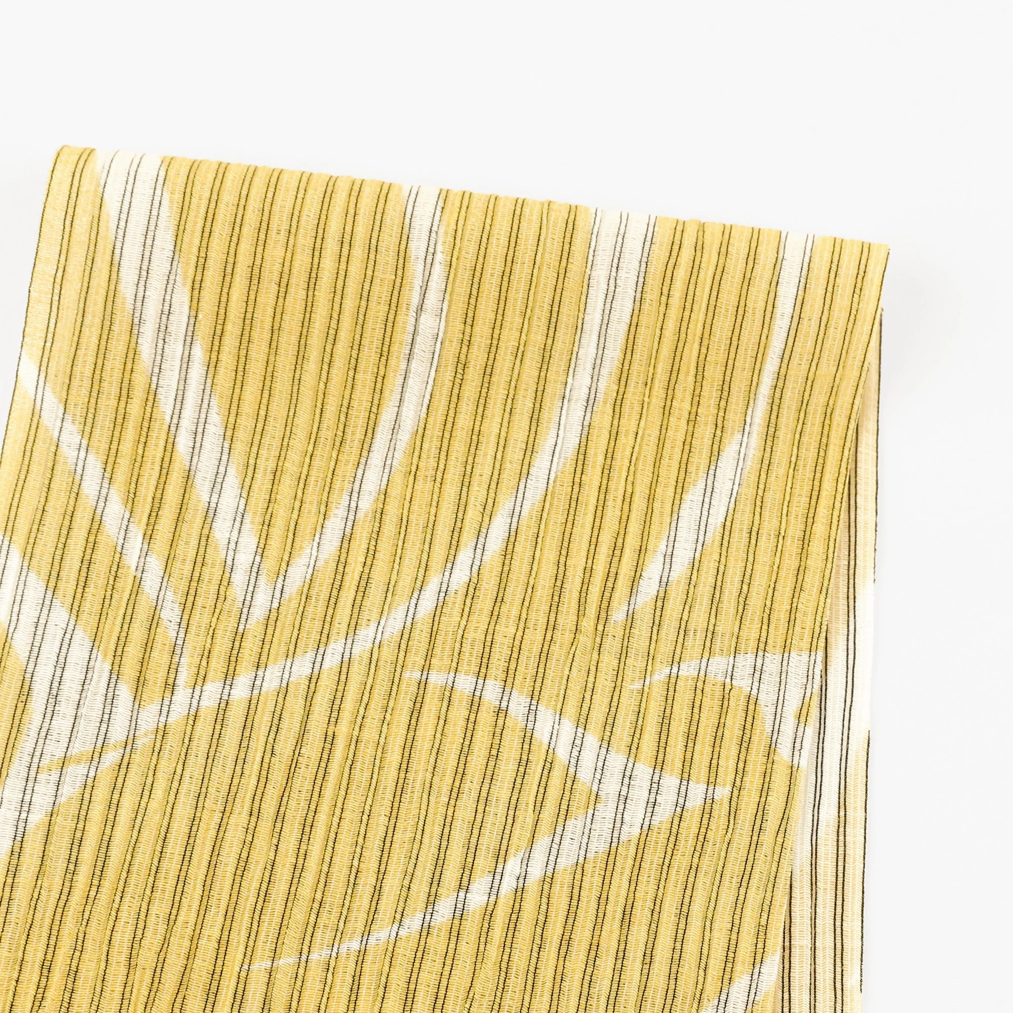 Twin Stripe Soft Floral Cotton/Poly - Lemon Drop