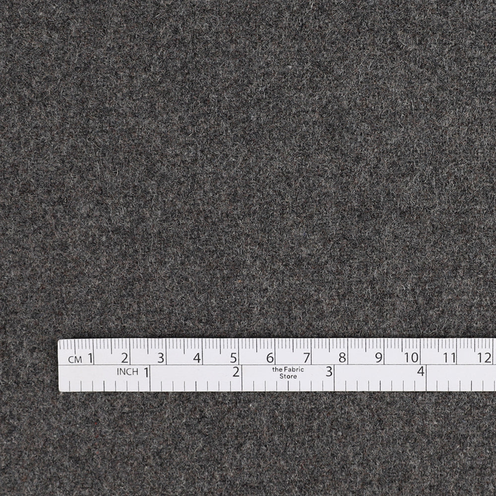 Virgin Wool/Nylon Coating - Cinder Grey - Image 4