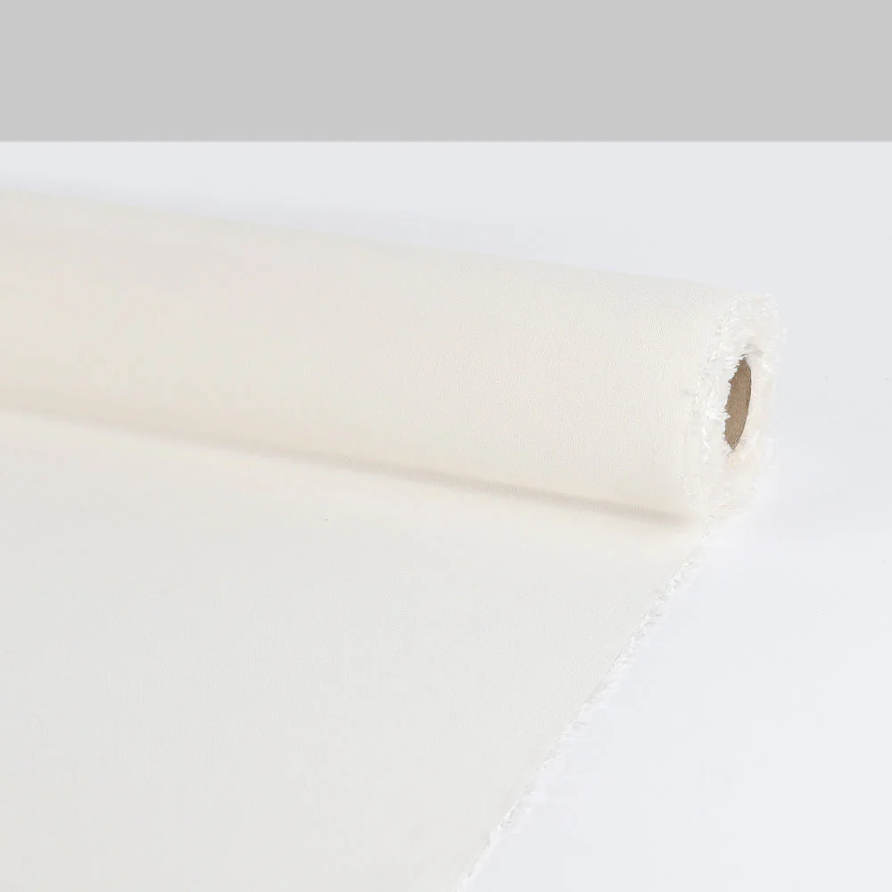Viscose Georgette - Ivory - Image 3