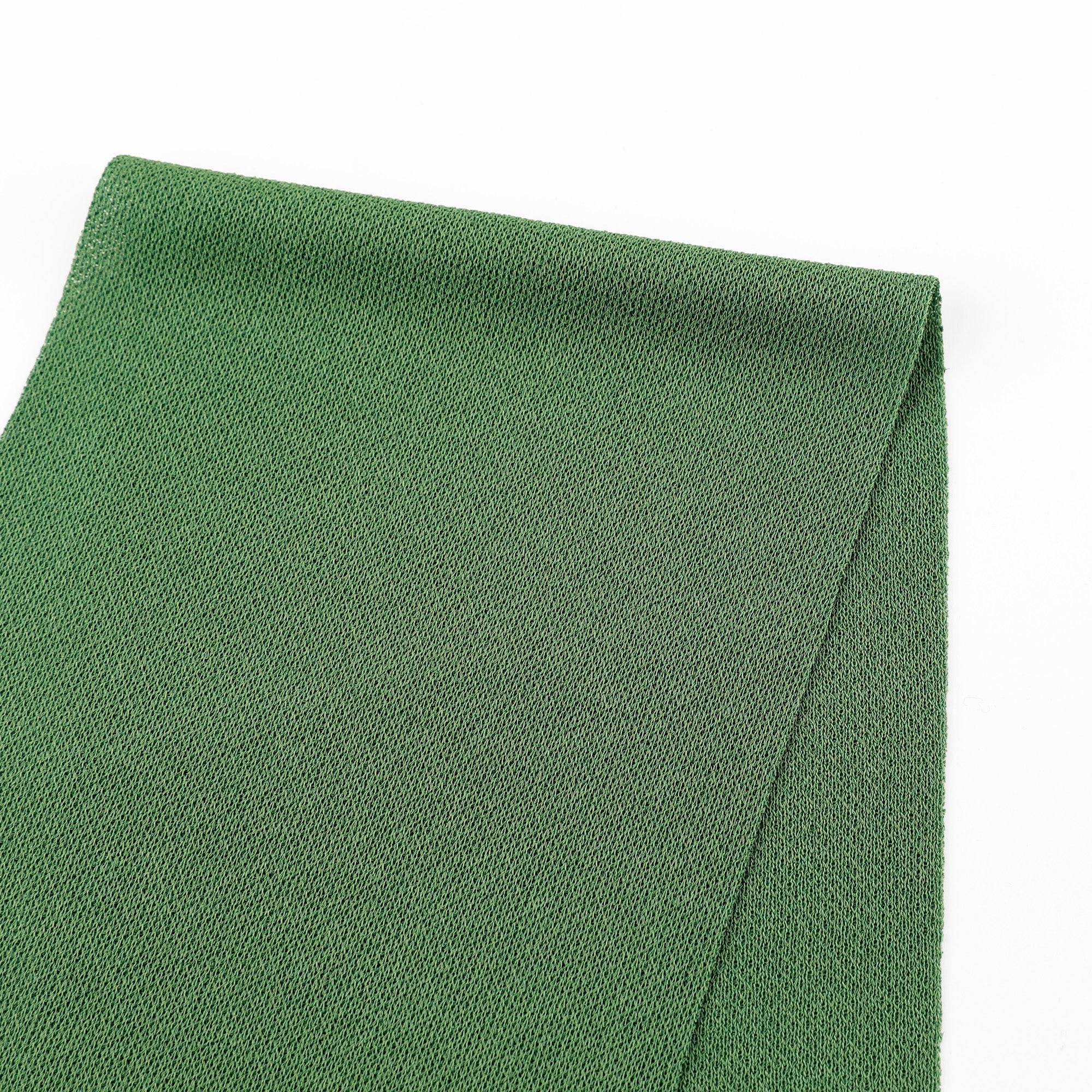 Viscose Honeycomb Jersey - Asparagus