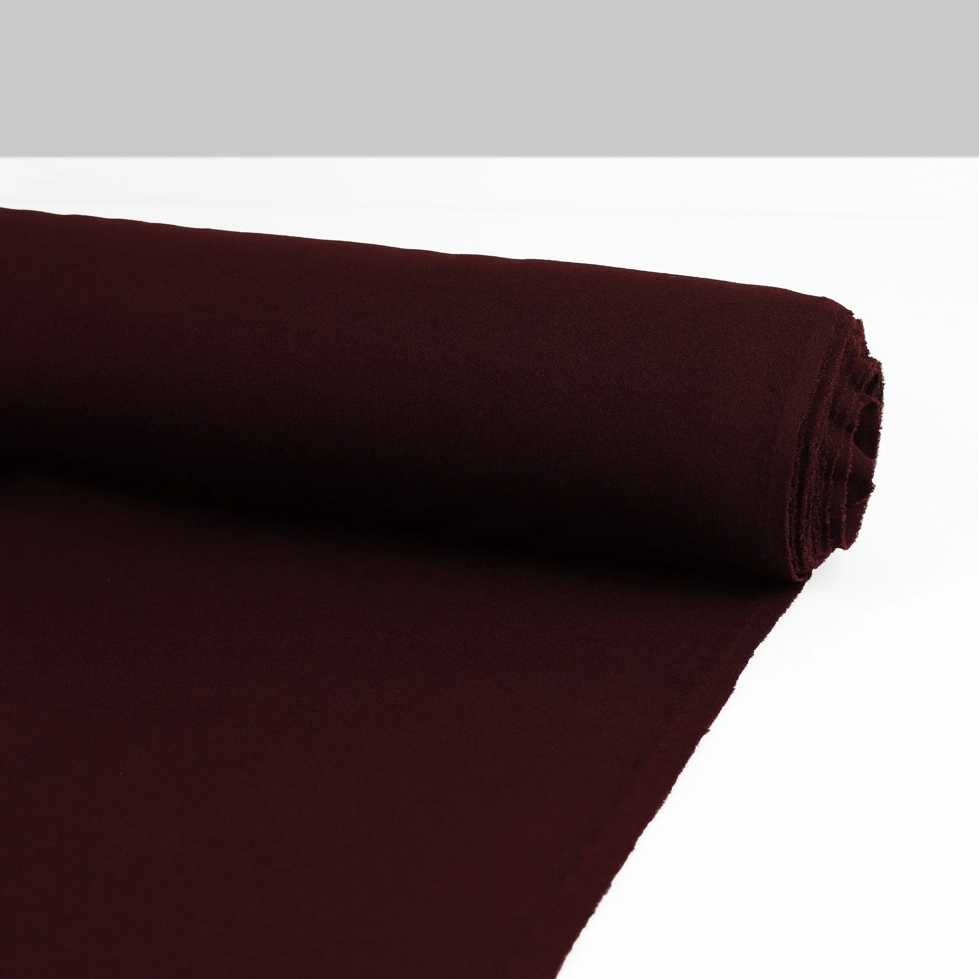 Viscose Honeycomb Jersey - Port - Image 3