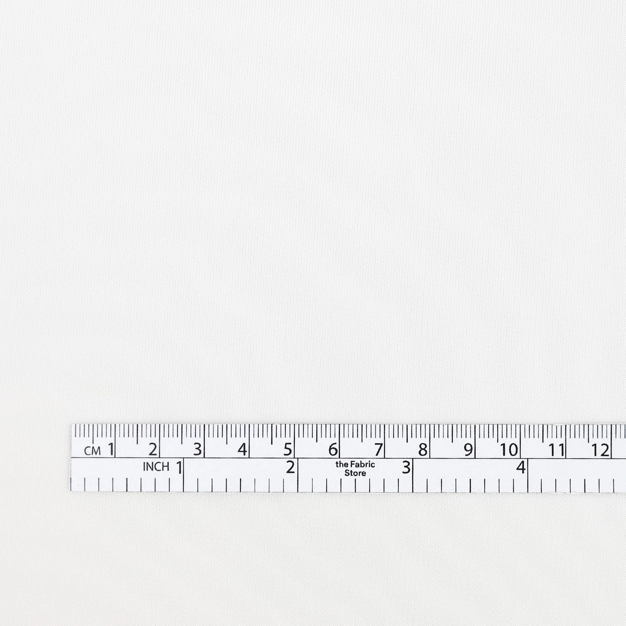 Viscose Interlock - White - Image 4