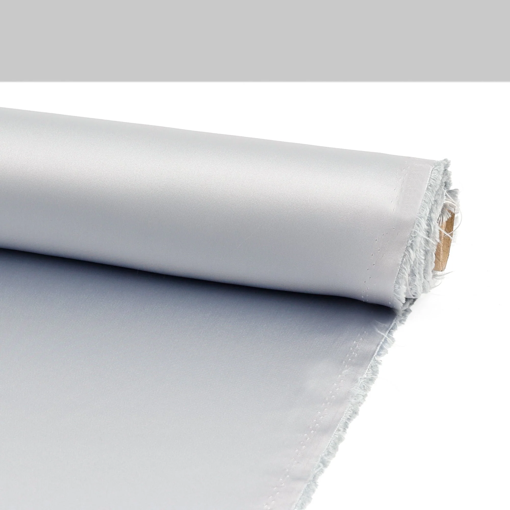 Viscose/Poly Satin - Chrome - Image 3