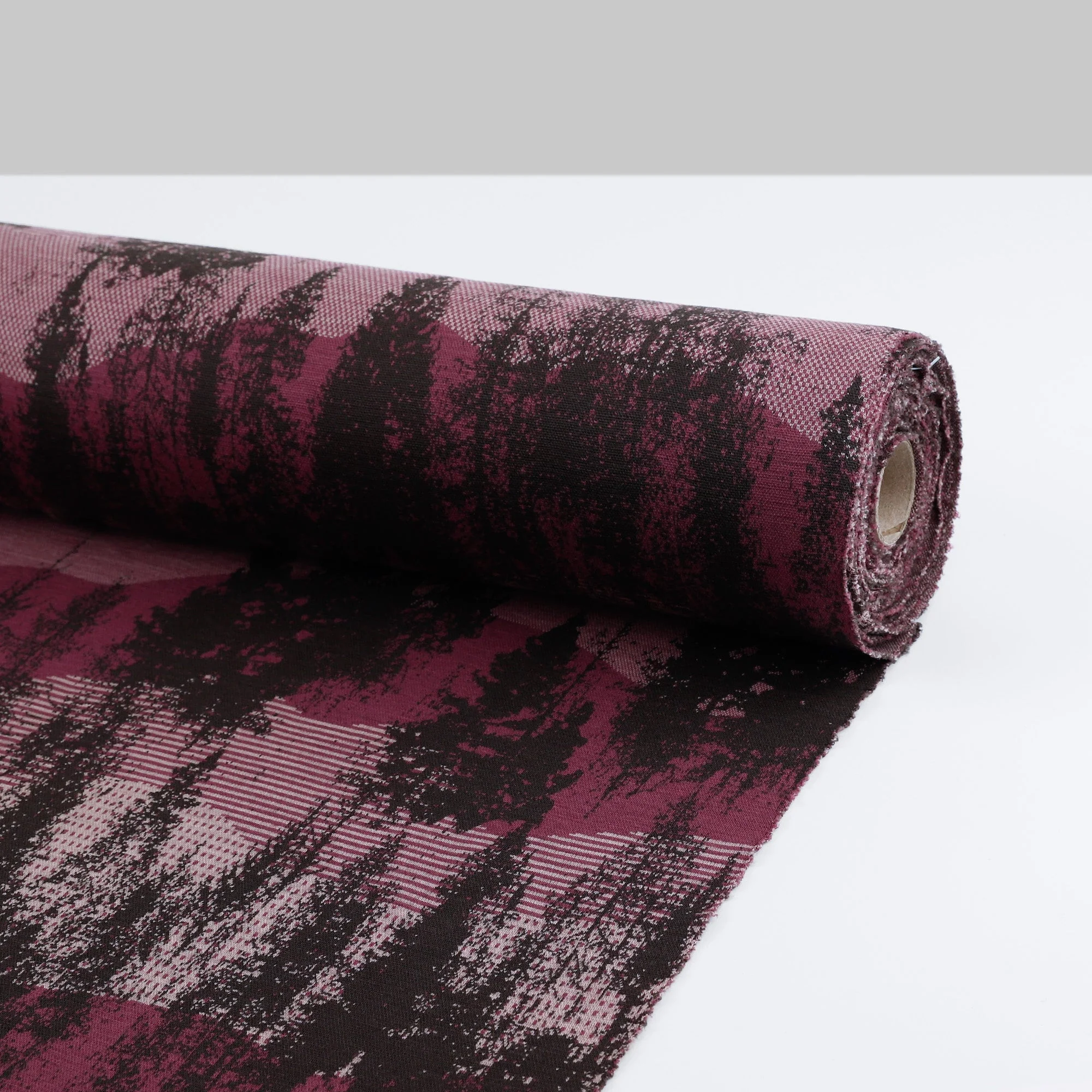 Alpine Trees Merino Jacquard - Muddy Pink - Image 3