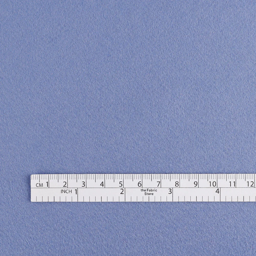 Wool/Cashmere Blend Melton - Sea Holly - Image 4