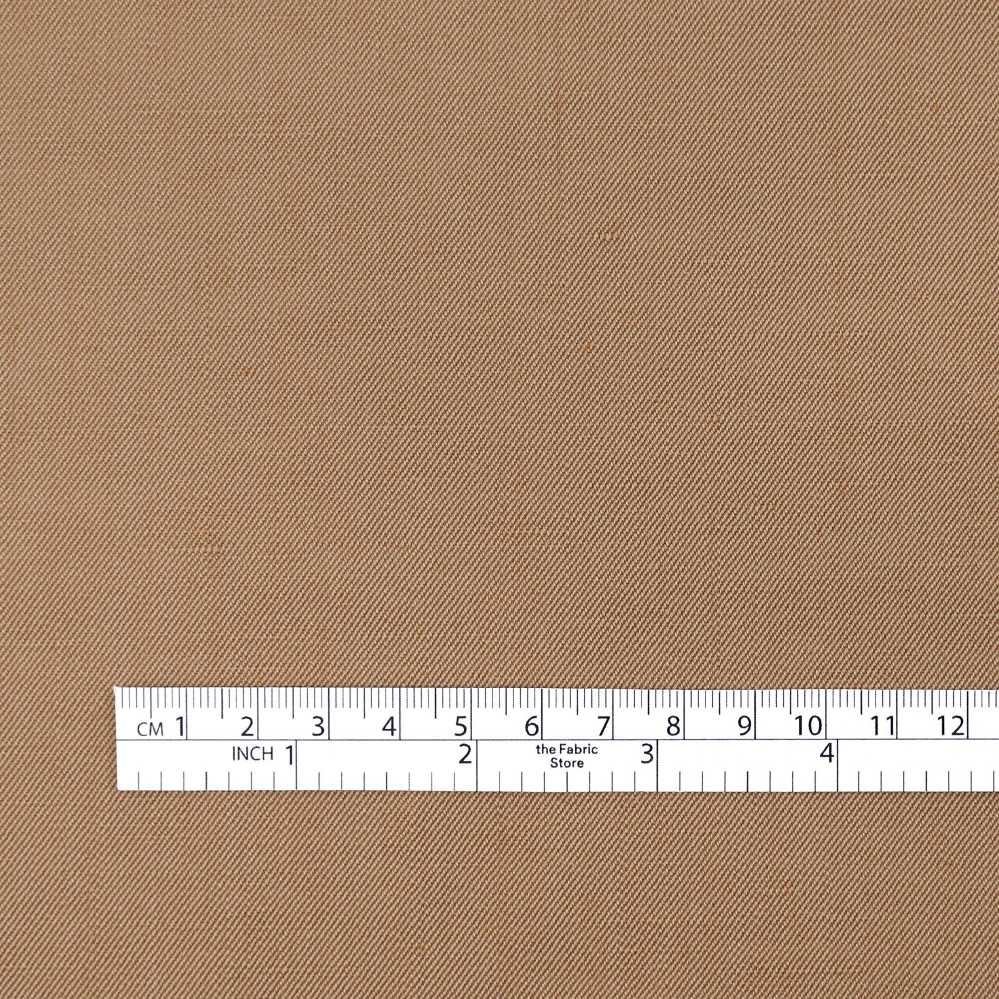 Wool/Linen Twill - Dusty Apricot - Image 4