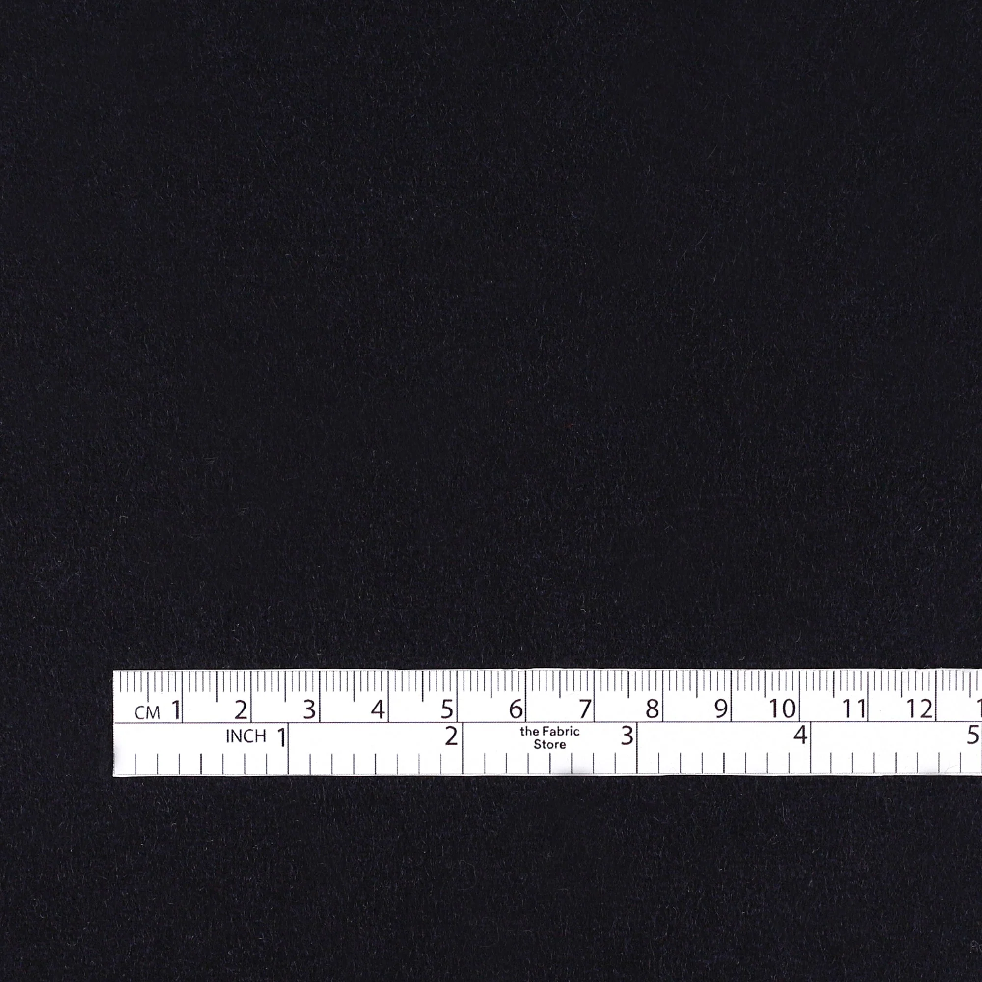 Wool/Nylon Melton - Midnight - Image 4