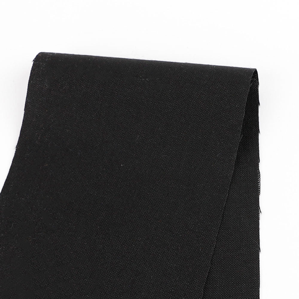 Wool/Poly Suiting - Black