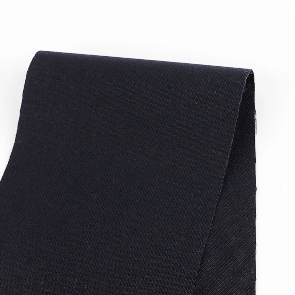 Wool/Poly Twill Suiting - Midnight
