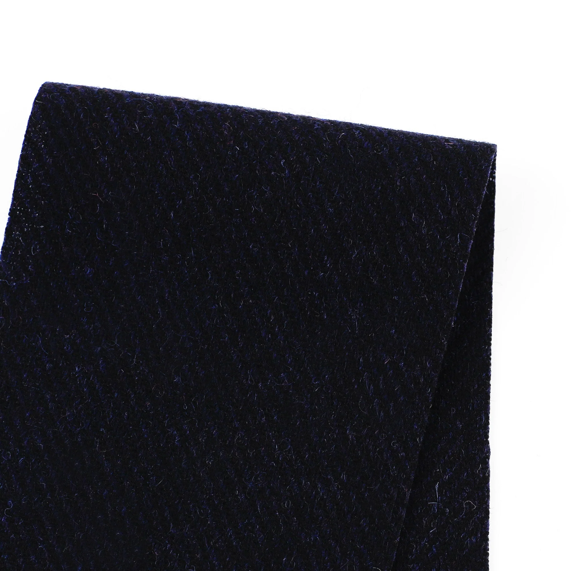 Woolly Twill Coating - Night Sky