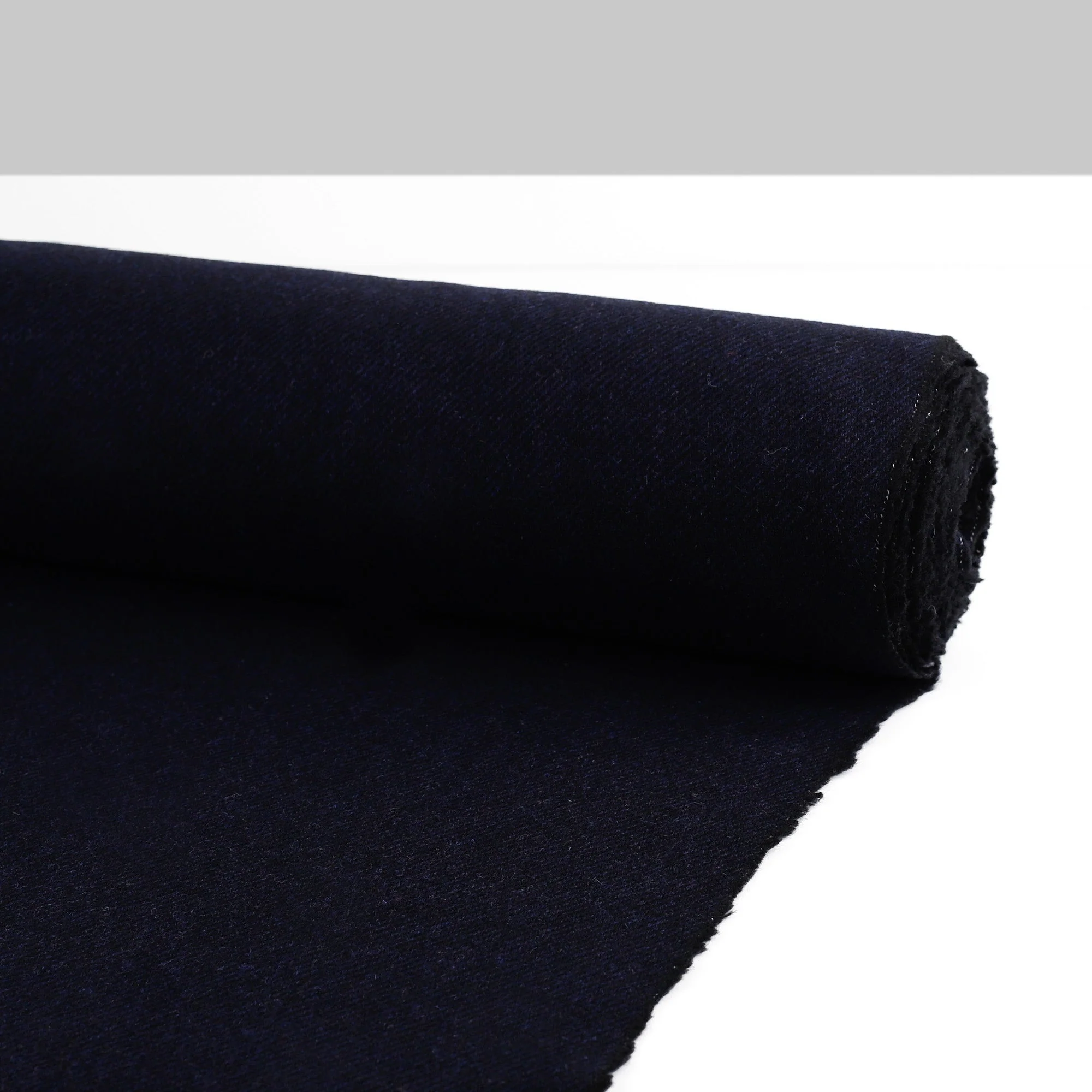 Woolly Twill Coating - Night Sky - Image 3
