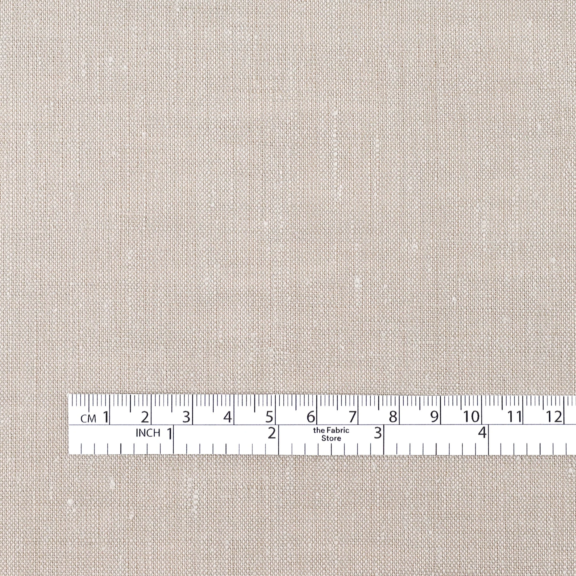Woven Midweight Linen - Natural - Image 4